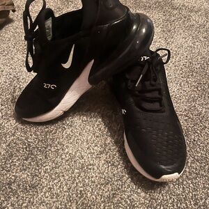 Nike Air Max 270 Black and White Sneakers